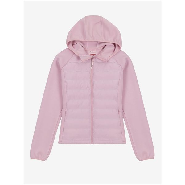 Wrangler Pink Women's Jacket with Hood Wrangler - Women