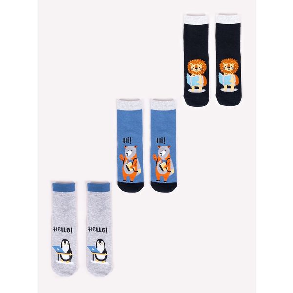 Yoclub Yoclub Kids's 3Pack Socks SKA-0038C-AA00