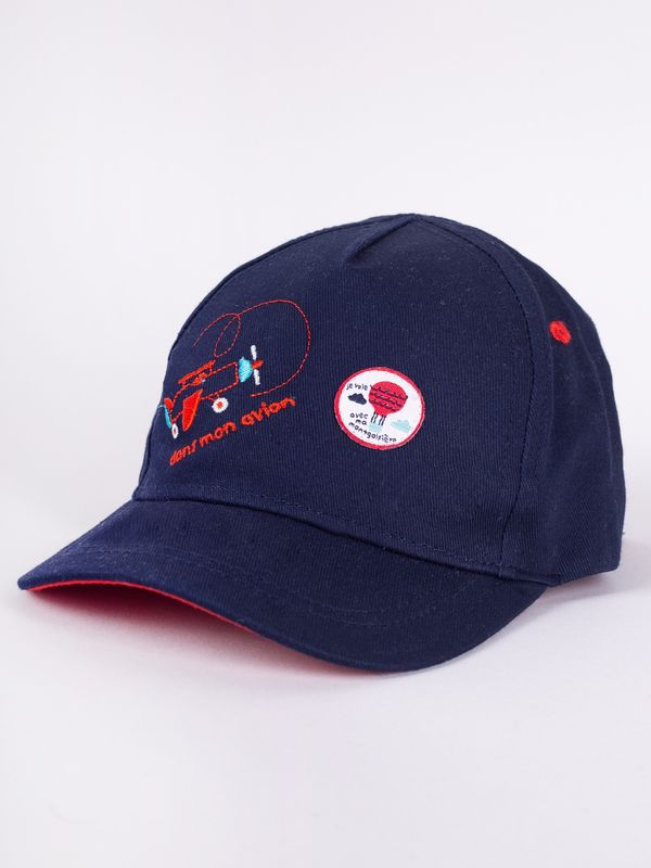 Yoclub Yoclub Kids's Boy's Baseball Cap CZD-0628C-A100 Navy Blue