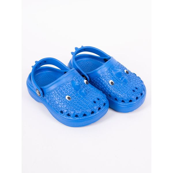 Yoclub Yoclub Kids's Boys Crocs Shoes Slip-On Sandals OCR-0046C-1900 Navy Blue