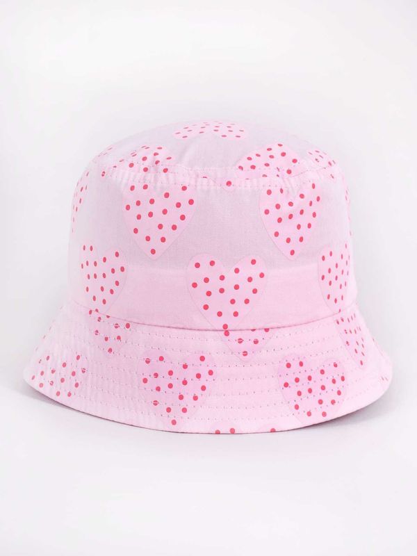 Yoclub Yoclub Kids's Bucket Summer Hat For Girls CKA-0262G-A110