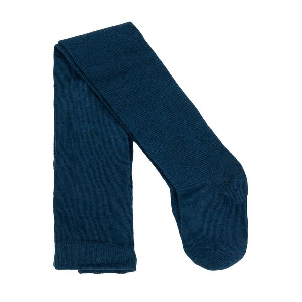 Yoclub Yoclub Kids's Children's Cotton Knit Tights Leggings RA-37/UNI/003 Navy Blue