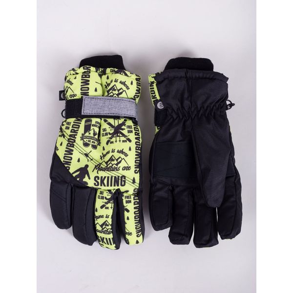 Yoclub Yoclub Kids's Children's Winter Ski Gloves REN-0288C-A150