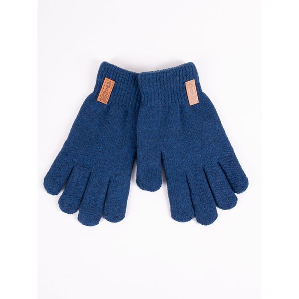 Yoclub Yoclub Kids's Gloves RED-0229C-AA50-005 Navy Blue