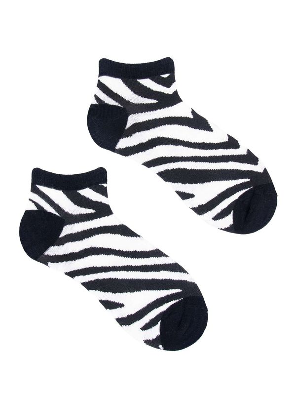 Yoclub Yoclub Unisex's Ankle Funny Cotton Socks Patterns Colours SKS-0086U-B500