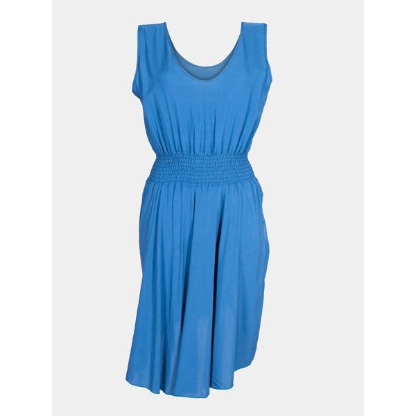 Yoclub Yoclub Woman's Women's Short Summer Dress UDK-0006K-A200 Navy Blue