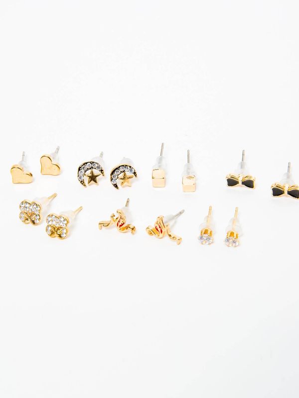 Yups Gold earrings Yups dbi0442. R06