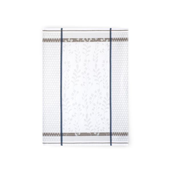 Zwoltex Zwoltex Unisex's Dish Towel Flora Grey/Pattern