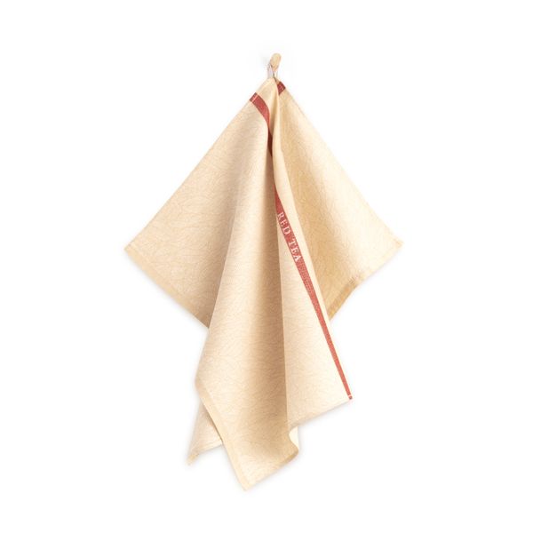 Zwoltex Zwoltex Unisex's Dish Towel Red Tea Leaves