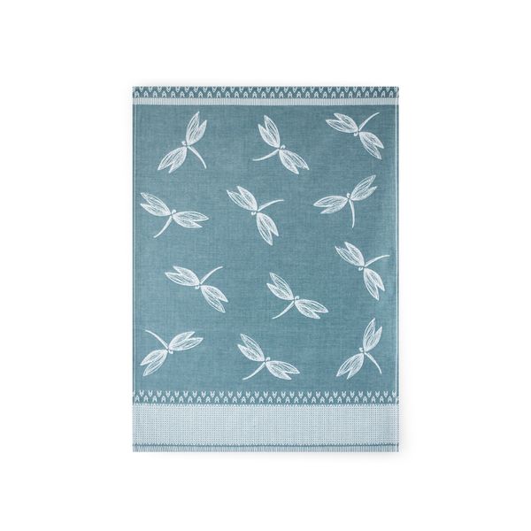Zwoltex Zwoltex Unisex's Dish Towel Ważki Turquoise/Pattern