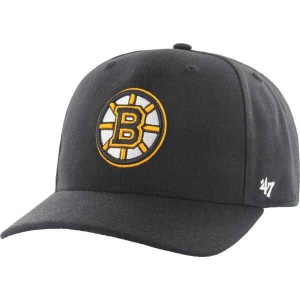 47 47 NHL BOSTON BRUINS COLD ZONE MVP DP Klubowa czapka z daszkiem, czarny, rozmiar UNI