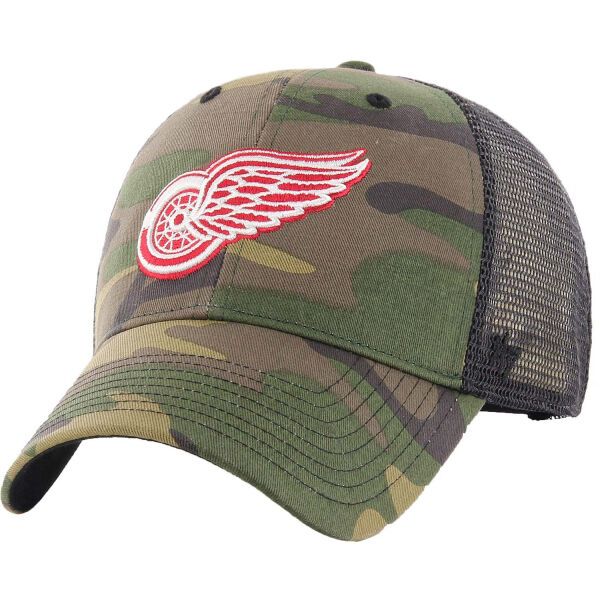 47 47 NHL DETROIT RED WINGS CAMO BRANSON MVP Klubowa czapka z daszkiem, khaki, rozmiar UNI