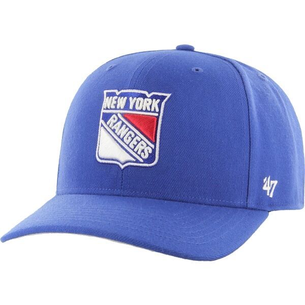 47 47 NHL NEW YORK RANGERS COLD ZONE MVP DP Czapka z daszkiem, niebieski, rozmiar os