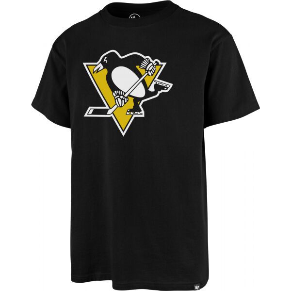 47 47 NHL PITTSBURGH PENGUINS IMPRINT ECHO TEE Koszulka męska, czarny, rozmiar XL