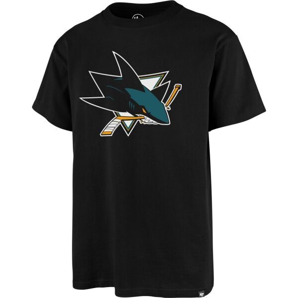 47 47 NHL SAN JOSE SHARKS IMPRINT ECHO TEE Koszulka męska, czarny, rozmiar XL