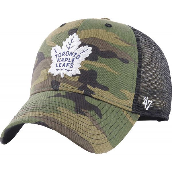 47 47 NHL TORONTO MAPLE LEAFS CAMO BRANSON MVP Klubowa czapka z daszkiem, khaki, rozmiar UNI