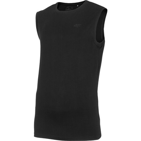 4F 4F MENS T-SHIRT Koszulka męska, czarny, rozmiar XL