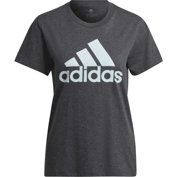 adidas adidas BL T Koszulka damska, ciemnoszary, rozmiar M