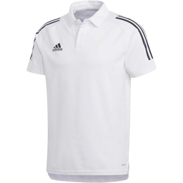 adidas adidas CON20 POLO Koszulka polo męska, biały, rozmiar M