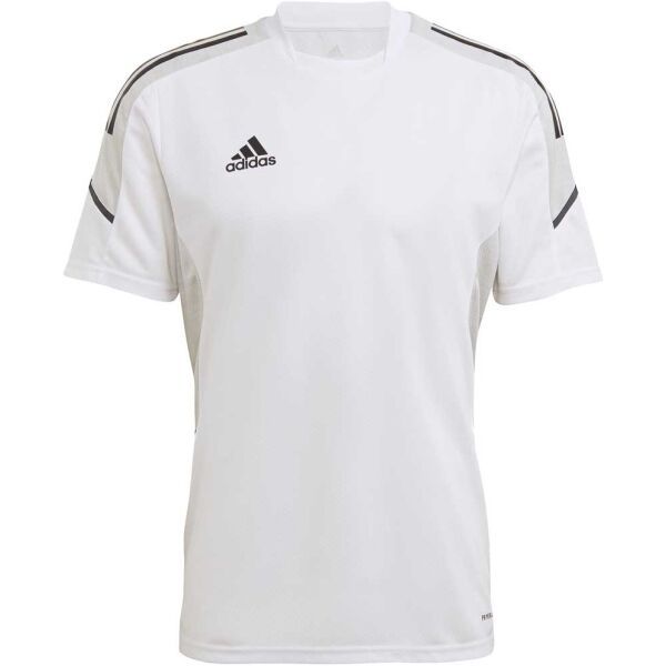 adidas adidas CONDIVO21 TRAINING JERSEY Koszulka piłkarska męska, biały, rozmiar M