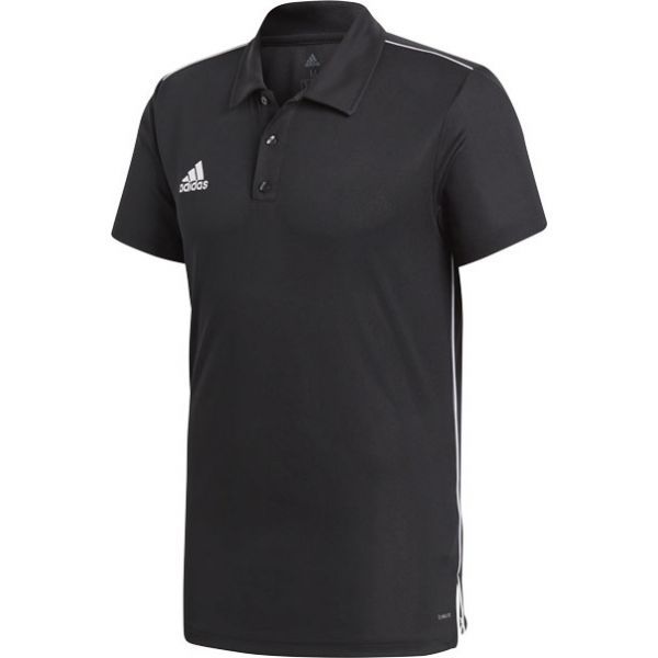 adidas adidas CORE18 POLO Koszulka polo, czarny, rozmiar M