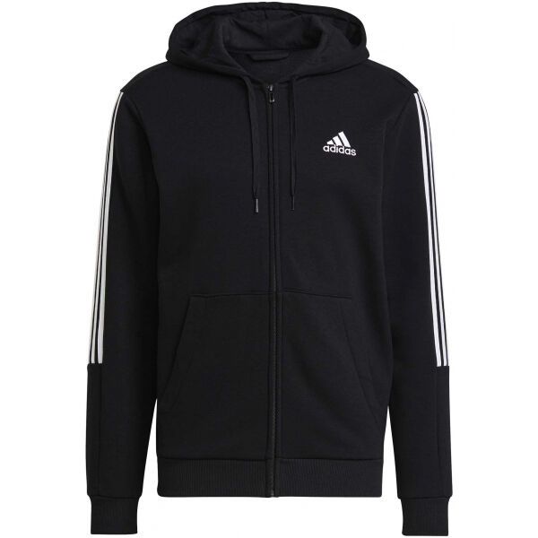 adidas adidas CUT 3S FZ HD Bluza męska, czarny, rozmiar XL