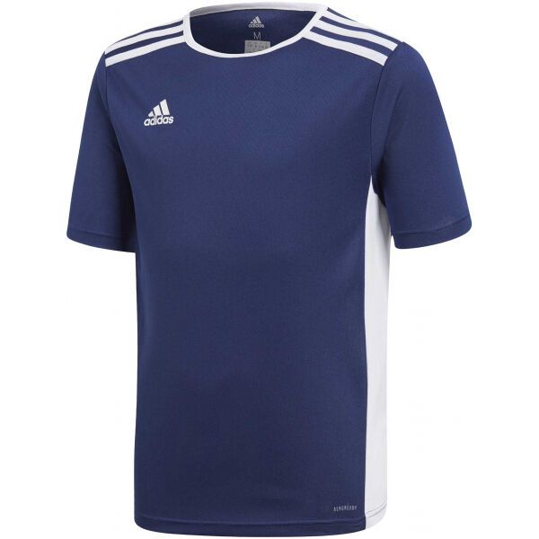 adidas adidas ENTRADA 18 JSYY Koszulka piłkarska chłopięca, ciemnoniebieski, rozmiar 164