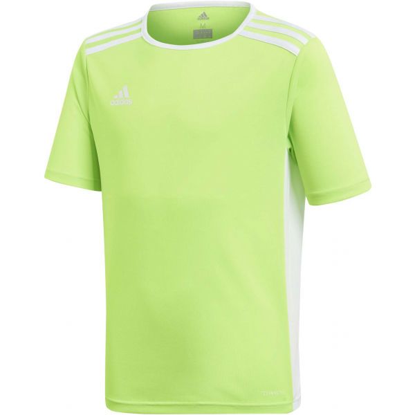 adidas adidas ENTRADA 18 JSYY Koszulka piłkarska chłopięca, jasnozielony, rozmiar 152