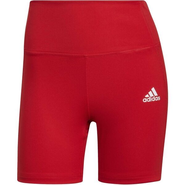 adidas adidas FB SH TIG Krótkie legginsy damskie, czerwony, rozmiar XL