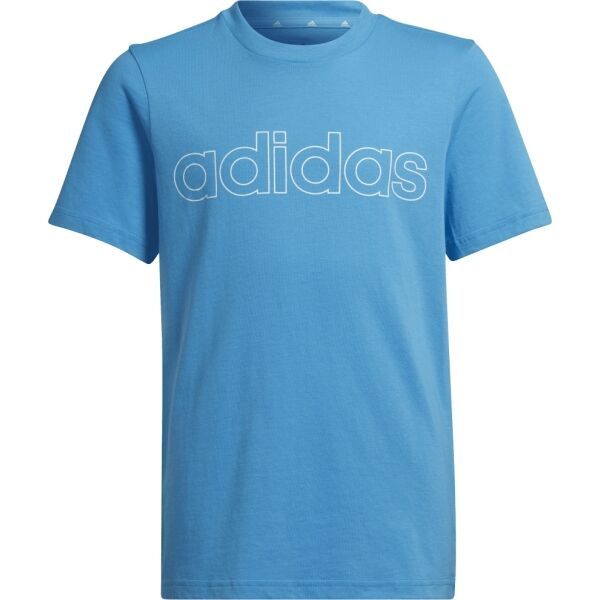 adidas adidas LIN T Koszulka chłopięca, niebieski, rozmiar 128