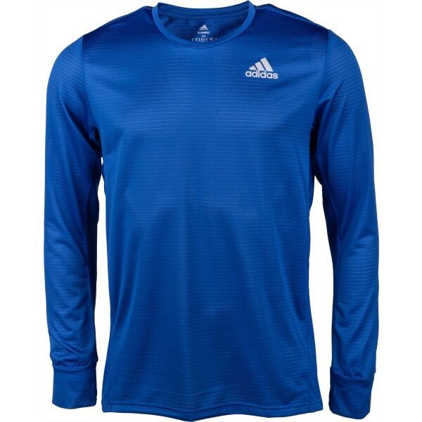 adidas adidas OTR LONG SLEEVE Koszulka męska do biegania, niebieski, rozmiar L