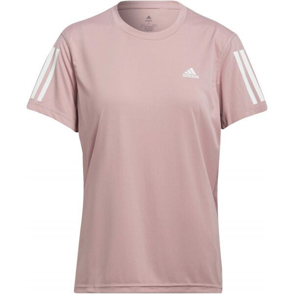 adidas adidas OWN THE RUN TEE Koszulka damska do biegania, różowy, rozmiar M