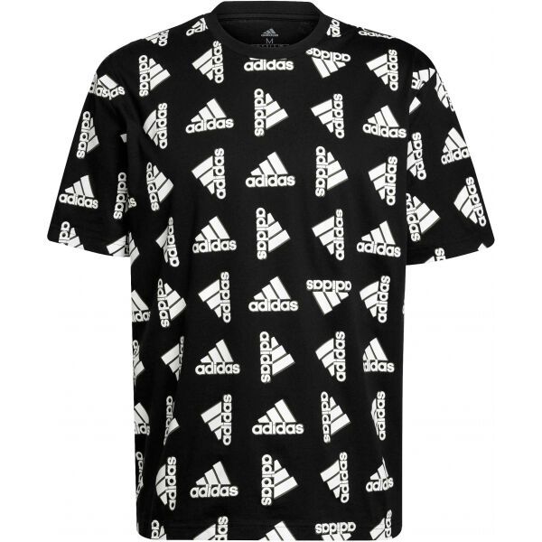 adidas adidas Q4 BLUV TEE Koszulka męska, czarny, rozmiar M