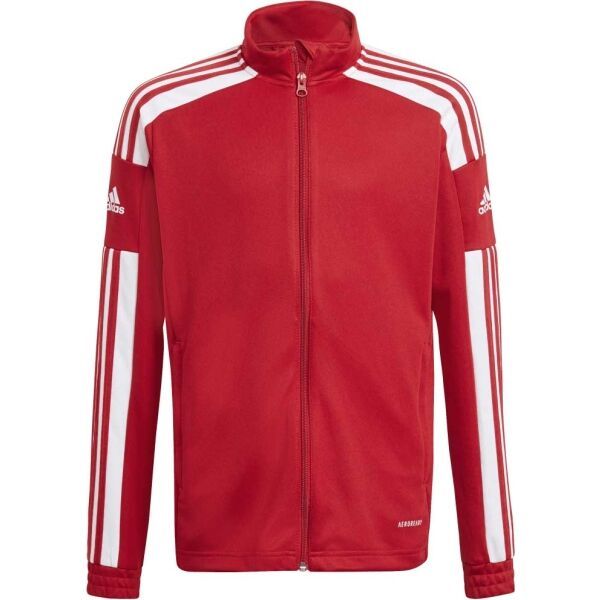 adidas adidas SQ21 TR JKT Y Bluza piłkarska chłopięca, czerwony, rozmiar 116