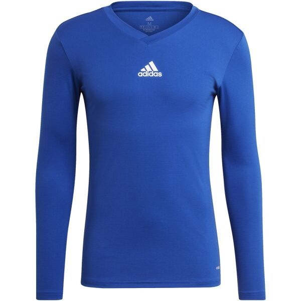 adidas adidas TEAM BASE TEE Koszulka piłkarska męska, niebieski, rozmiar L