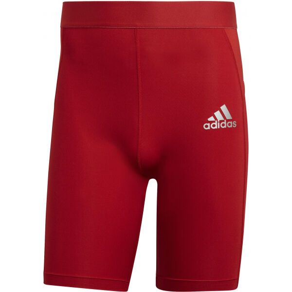 adidas adidas TF SHO TIGHT Spodenki sportowe męskie, czerwony, rozmiar S