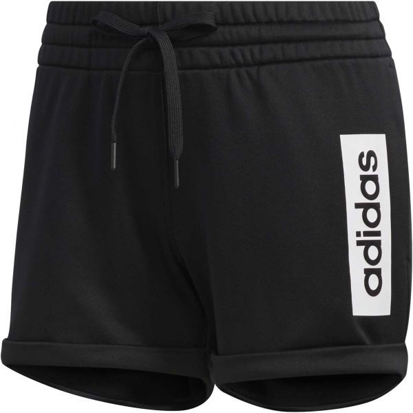 adidas adidas WOVEN COLOR BLOCK SHORTS Spodenki damskie, czarny, rozmiar L