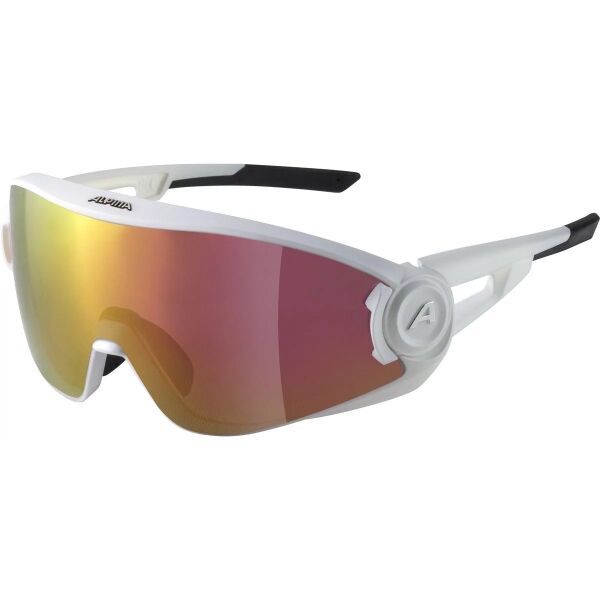 Alpina Sports Alpina Sports 5W1NG QV Okulary przeciwsłoneczne fotochromowe, biały, rozmiar os