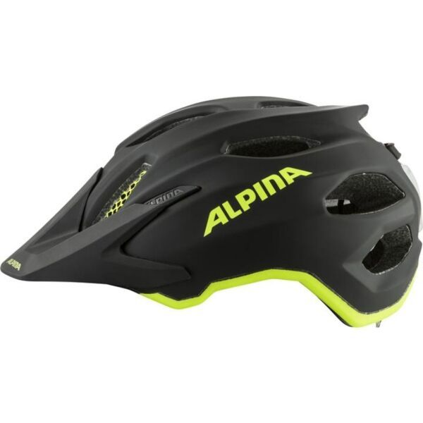 Alpina Sports Alpina Sports CARAPAX JR FLASH Kask rowerowy dziecięcy, czarny, rozmiar (51 - 56)
