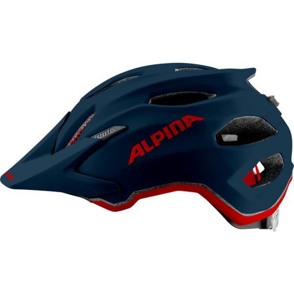 Alpina Sports Alpina Sports CARAPAX JR Kask rowerowy, ciemnoniebieski, rozmiar (51 - 56)
