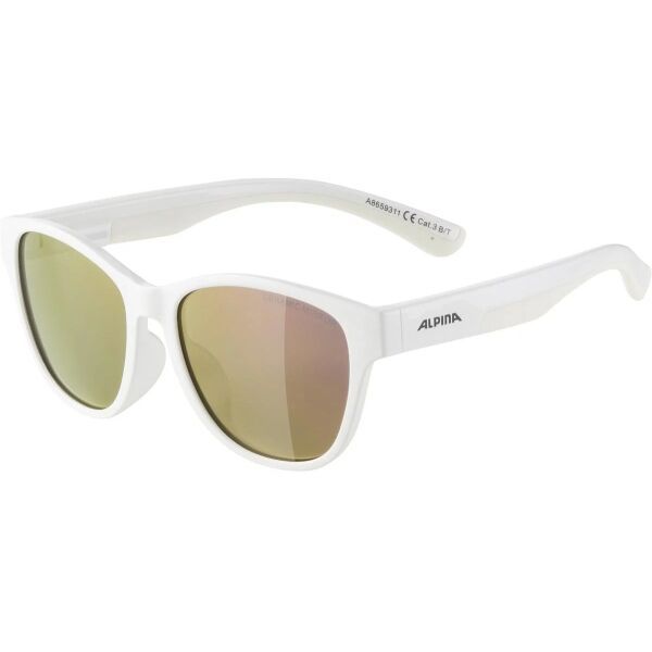 Alpina Sports Alpina Sports FLEXXY COO KIDS II Okulary przeciwsłoneczne, biały, rozmiar os