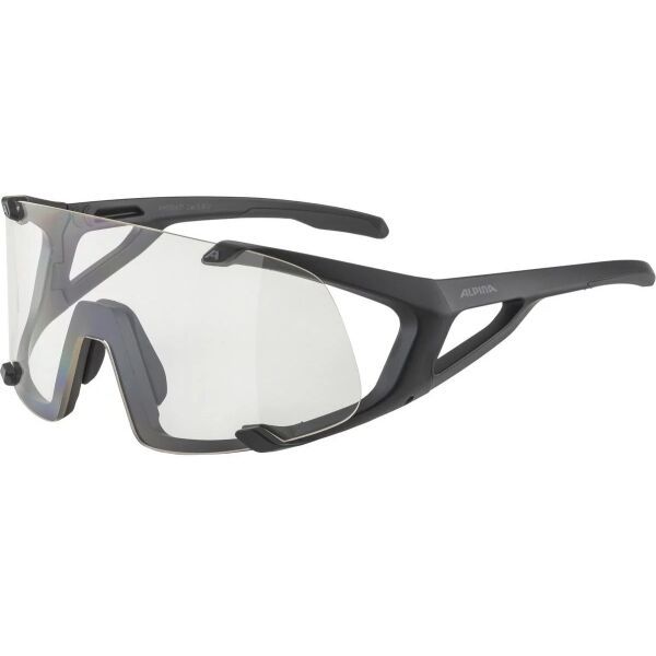 Alpina Sports Alpina Sports HAWKEYE Okulary przeciwsłoneczne, czarny, rozmiar os