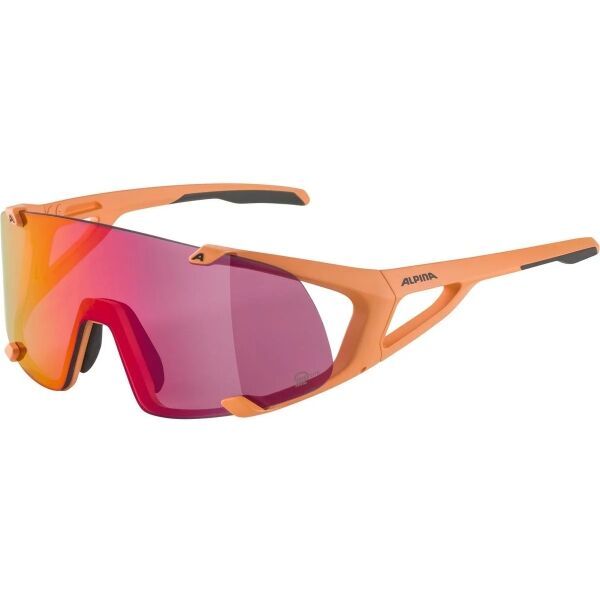 Alpina Sports Alpina Sports HAWKEYE S Q-LITE Okulary przeciwsłoneczne, pomarańczowy, rozmiar os