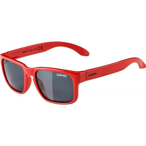 Alpina Sports Alpina Sports MITZO Okulary przeciwsłoneczne chłopięce, czerwony, rozmiar os