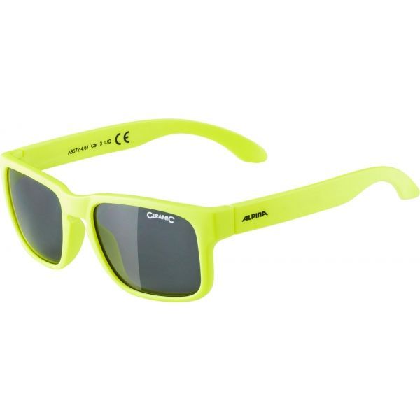 Alpina Sports Alpina Sports MITZO Okulary przeciwsłoneczne chłopięce, neonowy, rozmiar os