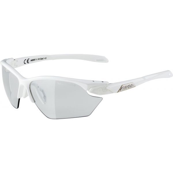 Alpina Sports Alpina Sports TWIST FIVE HR S VL+ Okulary przeciwsłoneczne unisex, biały, rozmiar os
