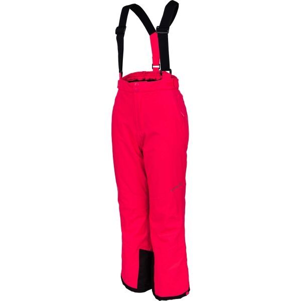 ALPINE PRO ALPINE PRO VANNO Spodnie narciarskie dziewczęce, różowy, rozmiar 140-146
