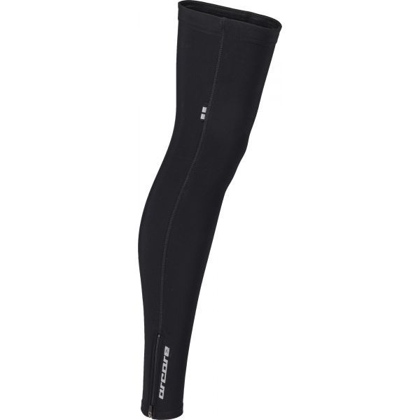 Arcore Arcore LEGWARMER Ocieplacze na nogi, czarny, rozmiar S/M