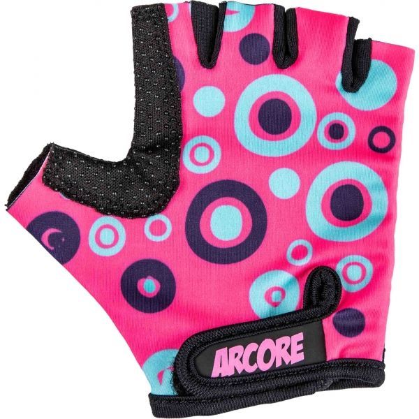 Arcore Arcore ZOAC Rękawiczki rowerowe dziecięce, różowy, rozmiar 4