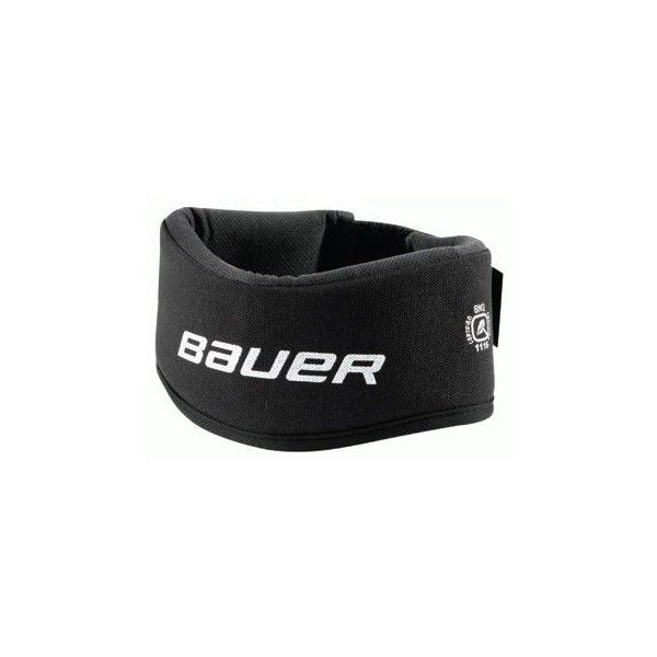 Bauer Bauer NG NLP7 CORE NECKGUARD COLLAR SR Ochraniacz szyi hokejowy, czarny, rozmiar OS